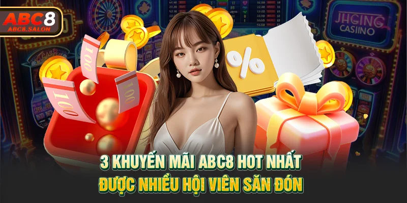 3 khuyến mãi ABC8 hot nhất được nhiều hội viên săn đón