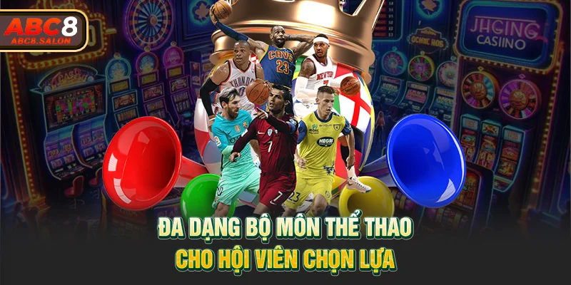 Đa dạng bộ môn thể thao cho hội viên chọn lựa