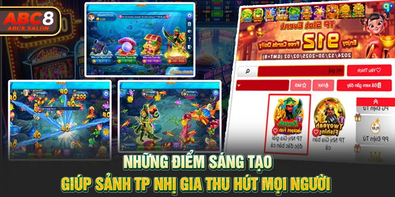 Những điểm sáng tạo giúp sảnh TP Nhị Gia thu hút mọi người 